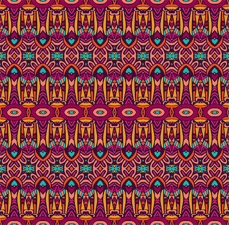 ethnic tribal festive pattern for fabric. Abstract geometric colorful seamless pattern ornamental. Photographie de stock - Aubaine LD & Abonnement, Code: 400-09050232