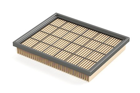 simsearch:400-05744839,k - Car air filter on white background Foto de stock - Super Valor sin royalties y Suscripción, Código: 400-09050389