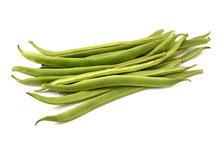 scarlet runner bean - Fresh green runner beans, isolated on a white background Stock Photo - Budget Royalty-Free & Subscription, Code: 400-09050727