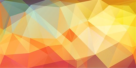 simsearch:400-08345289,k - Yellow bright color cover background with triangle shapes for web Stock Photo - Budget Royalty-Free & Subscription, Code: 400-09051182