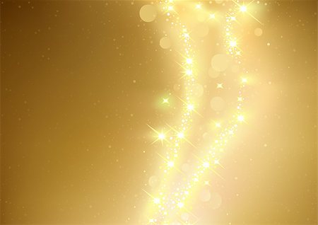 sparklers vector - Gold Sparkle Background with Glowing Stars and Bokeh Light Effects - Abstract Christmas Illustration, Vector Stock Photo - Budget Royalty-Free & Subscription, Code: 400-09051386