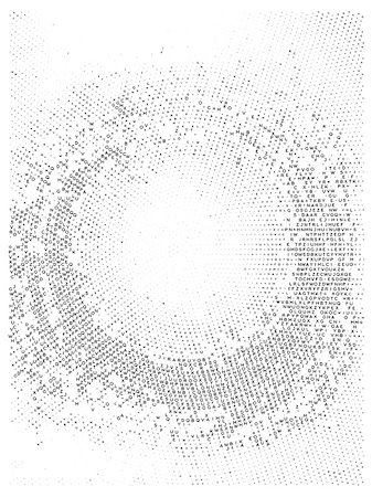 simsearch:400-08670454,k - Vintage Abstract Radial Halftone Backgrounds from Letters. Vector Illustration. Stock Photo - Budget Royalty-Free & Subscription, Code: 400-09051951