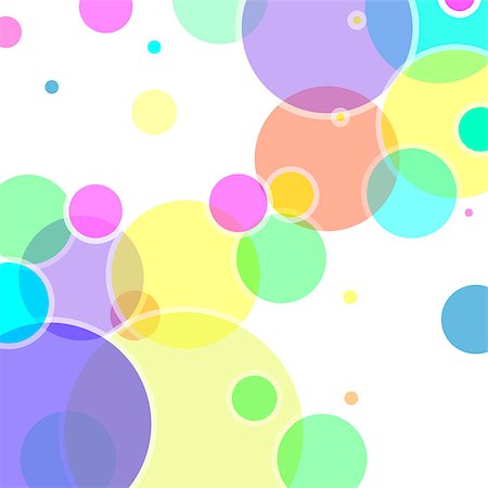 stokkoval (artist) - Vector illustration Circles, beach balls, bubbles Pastel colors Foto de stock - Super Valor sin royalties y Suscripción, Código: 400-09064349