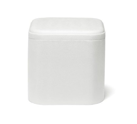 polystyrène - Styrofoam Storage Container on White Background Foto de stock - Super Valor sin royalties y Suscripción, Código: 400-09064890