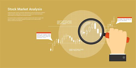 dhai_halud (artist) - flat style web banner on stock trading concept, stock market analysis, business and investment, forex exchange Stockbilder - Microstock & Abonnement, Bildnummer: 400-09065996