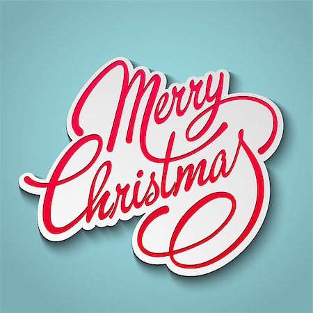 simsearch:400-05746178,k - Merry Christmas Lettering Design. Vector illustration. EPS 10 Foto de stock - Super Valor sin royalties y Suscripción, Código: 400-09066231