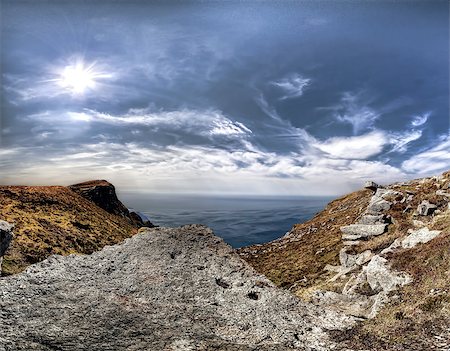 simsearch:6129-09086706,k - Cliffs of Slieve League in County Donegal, Ireland Foto de stock - Super Valor sin royalties y Suscripción, Código: 400-09063820