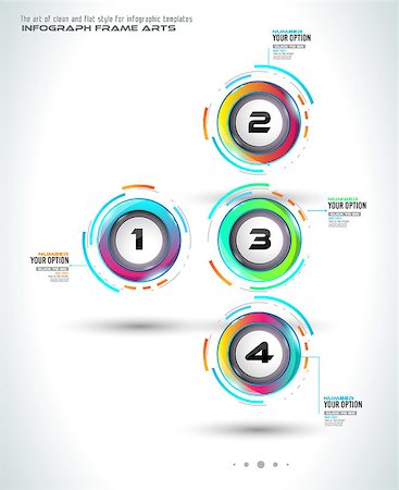 simsearch:400-08958146,k - Infograph template with multiple choices and a lot of infographic design elements and mockups. Ranking elements to display product comparison, business plans and so on. Photographie de stock - Aubaine LD & Abonnement, Code: 400-09088312