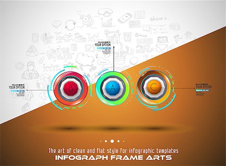 simsearch:400-08958146,k - Infograph template with multiple choices and a lot of infographic design elements and mockups. Ranking elements to display product comparison, business plans and so on. Photographie de stock - Aubaine LD & Abonnement, Code: 400-09088337