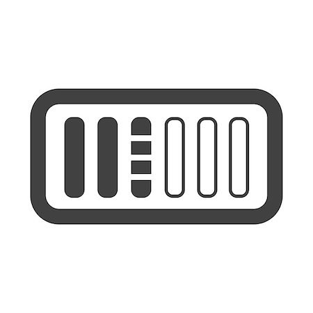electrical supply art - black battery Charging icon on a white background Stock Photo - Budget Royalty-Free & Subscription, Code: 400-09088493