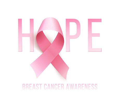 simsearch:400-04271854,k - Realistic pink ribbon, breast cancer awareness symbol, vector illustration Stock Photo - Budget Royalty-Free & Subscription, Code: 400-09089645