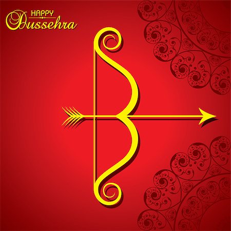 ravana - dussehra festival greeting or poster design stock vector Stock Photo - Budget Royalty-Free & Subscription, Code: 400-09080783