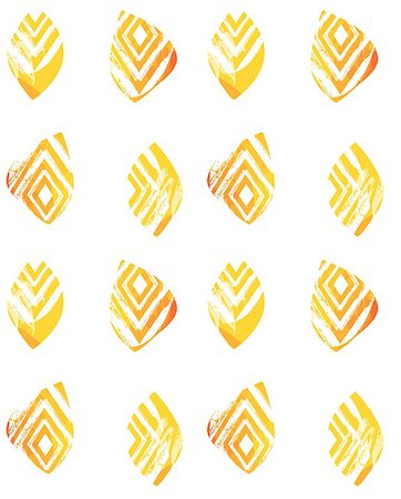 Hand drawn vector abstract freehand textured seamless minimalism pattern collage with zebra motif,organic textures,triangles isolated on white background. Stock Photo - Budget Royalty-Free & Subscription, Code: 400-09081378