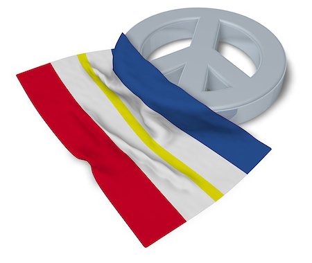 simsearch:400-06419591,k - peace symbol and flag of mecklenburg-vorpommern - 3d rendering Stock Photo - Budget Royalty-Free & Subscription, Code: 400-09081822
