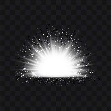 Vector white glitter trail particles background effect for luxury greeting rich card. Sparkling texture. Star dust sparks in explosion on black background. Use for your product element. Foto de stock - Super Valor sin royalties y Suscripción, Código: 400-09081844