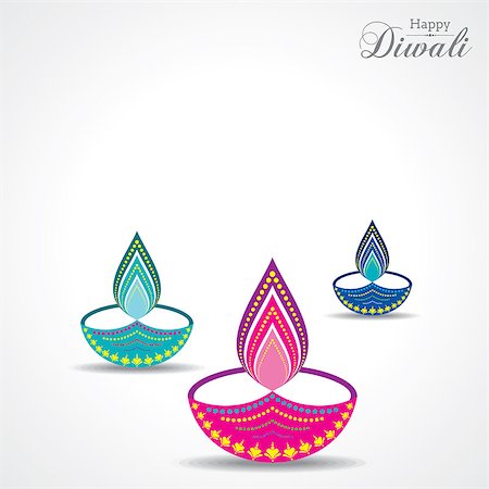 simsearch:400-07757031,k - Diwali utsav greeting or poster card Foto de stock - Super Valor sin royalties y Suscripción, Código: 400-09082009