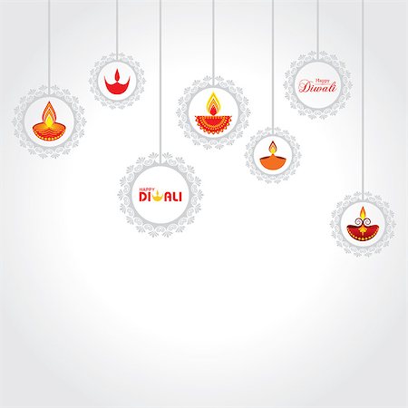 simsearch:400-07757031,k - Diwali utsav greeting or poster card Foto de stock - Super Valor sin royalties y Suscripción, Código: 400-09082011