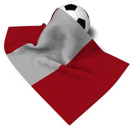 drizzd (artist) - soccer ball and flag of peru - 3d rendering Foto de stock - Royalty-Free Super Valor e Assinatura, Número: 400-09082536