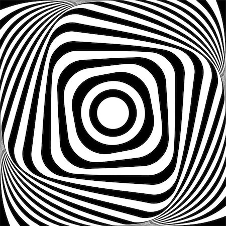 simsearch:400-07052693,k - Abstract op art graphic design. Vector illustration. Stock Photo - Budget Royalty-Free & Subscription, Code: 400-09082708