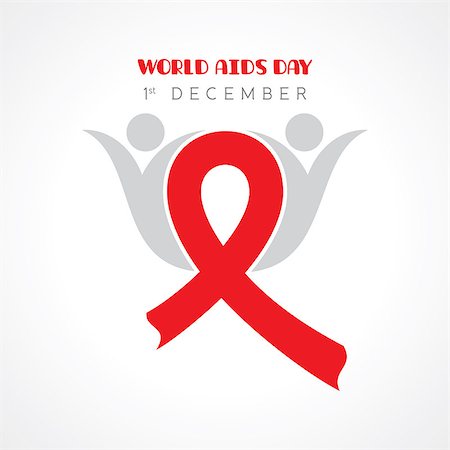 simsearch:400-08341383,k - illustration of World AIDS Day stock vector Stock Photo - Budget Royalty-Free & Subscription, Code: 400-09083167