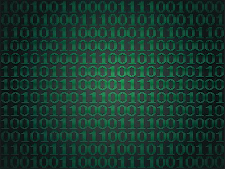 data security screens - Green binary computer code, abstract numeral background. Stock Photo - Budget Royalty-Free & Subscription, Code: 400-09083986