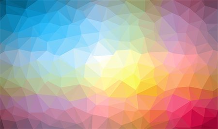 simsearch:400-06074044,k - Low Poly abstract background with colorful triangular polygons with a brilliant colors range. Stock Photo - Budget Royalty-Free & Subscription, Code: 400-09094978