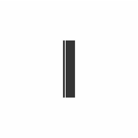 simsearch:400-08495212,k - stylized letters of black color with stripe Photographie de stock - Aubaine LD & Abonnement, Code: 400-09095183