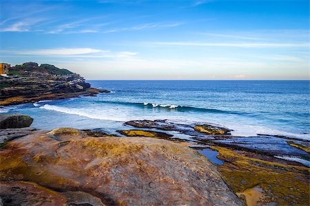 simsearch:400-06069735,k - Tamarama Beach and seascape view, Sidney, Australia Stock Photo - Budget Royalty-Free & Subscription, Code: 400-09096794