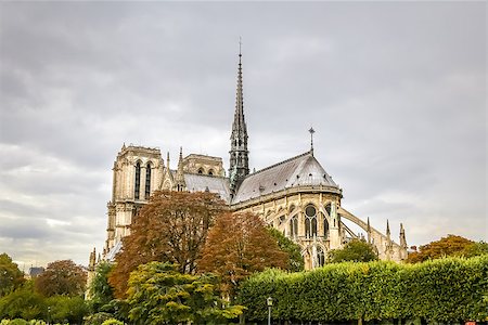 evrenkalinbacak (artist) - Notre-Dame de Paris Cathedral in Paris, France Stockbilder - Microstock & Abonnement, Bildnummer: 400-09096938