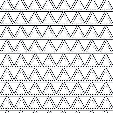 simsearch:400-09098204,k - Line triangle blue seamless vector pattern. Geometric repeating background. Stock Photo - Budget Royalty-Free & Subscription, Code: 400-09097495
