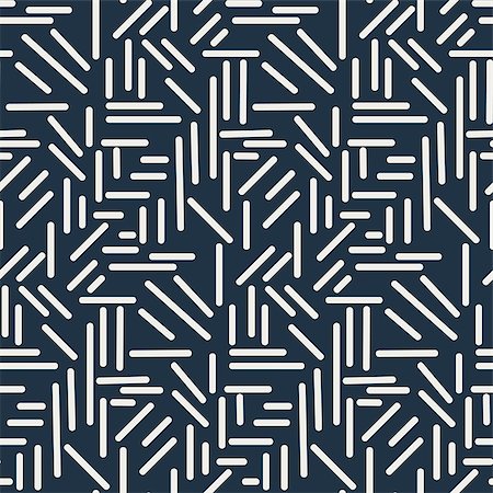 simsearch:400-09098204,k - Dashes sticks seamless vector pattern. Geometric repeating background. Stock Photo - Budget Royalty-Free & Subscription, Code: 400-09097516