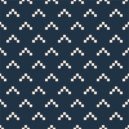simsearch:400-09098204,k - Pixel triangles seamless vector pattern. Geometric repeating background. Stock Photo - Budget Royalty-Free & Subscription, Code: 400-09097517