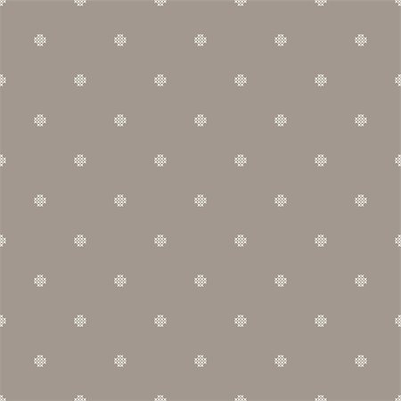 simsearch:400-09098204,k - Dotted cross seamless vector pattern. Geometric repeating background. Stock Photo - Budget Royalty-Free & Subscription, Code: 400-09097518