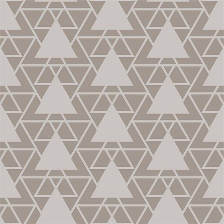 Triangle lattice seamless vector pattern. Geometric repeating background. Stock Photo - Budget Royalty-Free & Subscription, Code: 400-09098209
