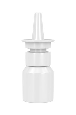 simsearch:400-09097751,k - Blank nasal spray bottle, isolated on white background Foto de stock - Super Valor sin royalties y Suscripción, Código: 400-09098411