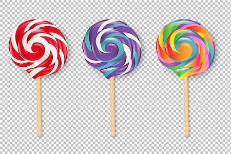 simsearch:400-04789961,k - Lollipop Set, Vector Illustration Foto de stock - Super Valor sin royalties y Suscripción, Código: 400-09090027