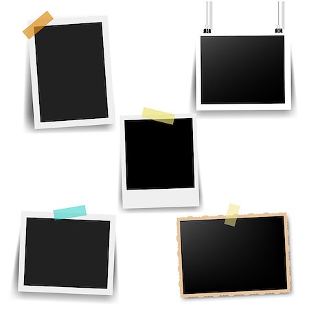 simsearch:400-09093413,k - Photo Frame Collection With Gradient Mesh, Vector Illustration Stock Photo - Budget Royalty-Free & Subscription, Code: 400-09090630