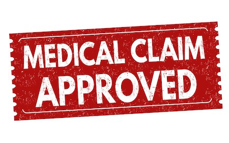simsearch:400-04796133,k - Medical claim approved grunge rubber stamp on white background, vector illustration Stock Photo - Budget Royalty-Free & Subscription, Code: 400-09090738