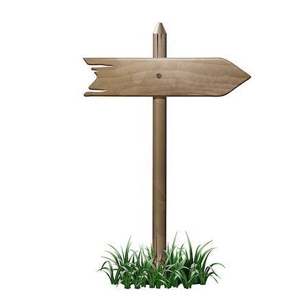 simsearch:400-09117481,k - Wooden signboard in a grass. Vector illustration eps10 Foto de stock - Super Valor sin royalties y Suscripción, Código: 400-09090989