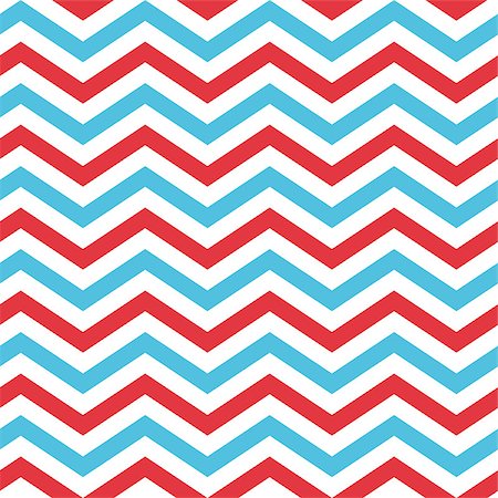 Seamless Chevron Pattern in Blue, Red, and White color. Nice background for Scrapbook or Photo Collage. Modern Christmas Backgrounds. Photographie de stock - Aubaine LD & Abonnement, Code: 400-09092828