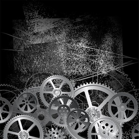 dyha1965 (artist) - abstract grunge technology background, vector illustration clip-art Photographie de stock - Aubaine LD & Abonnement, Code: 400-09092822