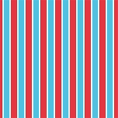 Abstract geometric simple striped seamless pattern in blue red and white, vector background Stock Photo - Budget Royalty-Free & Subscription, Code: 400-09092830