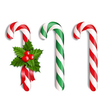 simsearch:400-07449438,k - Xmas Lollipop Set With Gradient Mesh, Vector Illustration Stock Photo - Budget Royalty-Free & Subscription, Code: 400-09093423