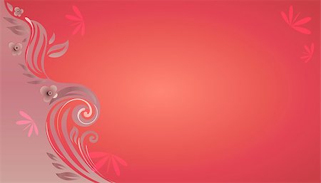 abstract vector background with flowers. Illustration for decorative backdrop wedding ivitations, card, offers and other. Stock Photo - Budget Royalty-Free & Subscription, Code: 400-09109082
