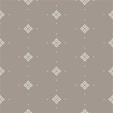 simsearch:400-09098204,k - Taupe simple seamless vector pattern. Geometric repeating background. Stock Photo - Budget Royalty-Free & Subscription, Code: 400-09115218
