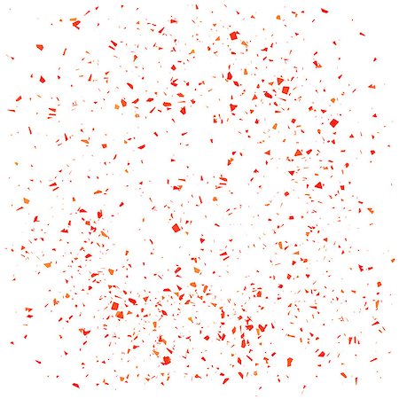 simsearch:400-08499180,k - Red Particles Background. Red Confetti Isolated on White Background Fotografie stock - Microstock e Abbonamento, Codice: 400-09115528