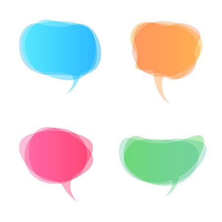 simsearch:400-08506267,k - Speech bubbles icon. Dialog box info. Abstract infographic Stock Photo - Budget Royalty-Free & Subscription, Code: 400-09116007