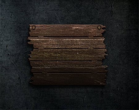 simsearch:400-06142973,k - 3D render of a old wood sign on a grunge stone texture background Foto de stock - Royalty-Free Super Valor e Assinatura, Número: 400-09116493