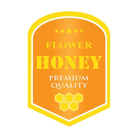 simsearch:400-09114224,k - set of labels and logos for honey products Stock Photo - Budget Royalty-Free & Subscription, Code: 400-09116680