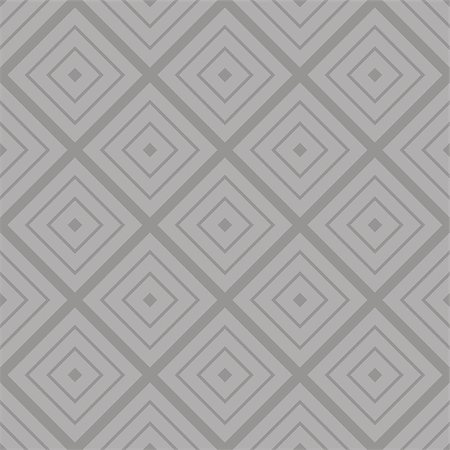 Simple gray background with rombs. Vector Illustration. Foto de stock - Royalty-Free Super Valor e Assinatura, Número: 400-09116849